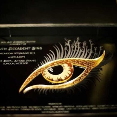 An Evening Of Decadence, Drama & Dreamy Details