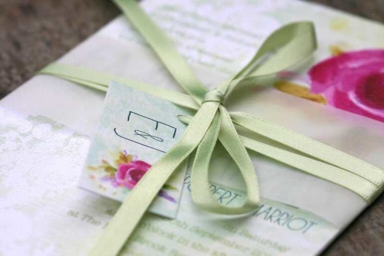 Ivy Ellen Launch Floral Wedding Stationery