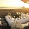 Contemporary Black Beach Weddings At Alila Villas Soori