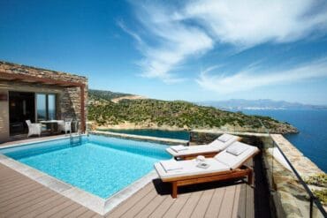 Romance In A Private Cove in Crete