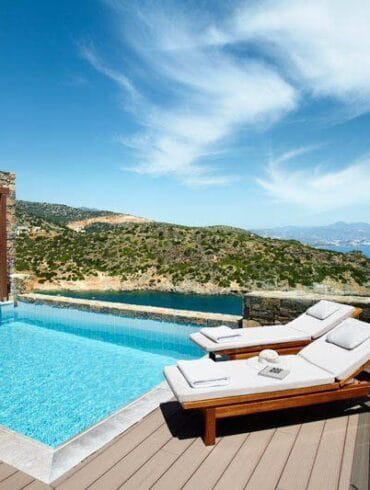 Romance In A Private Cove in Crete