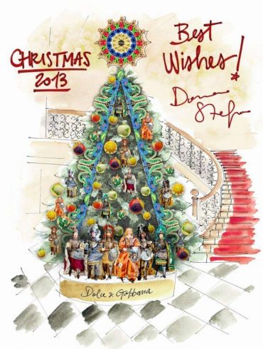 Dolce & Gabbana To Decorate Claridge’s Christmas Tree