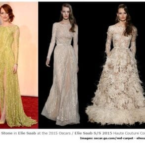 How Did The OSCARS Measure Up To 2015 Bridal Trends?