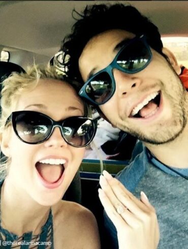 Anna and Skylar engaged! | Pitch Perfect pair share pics