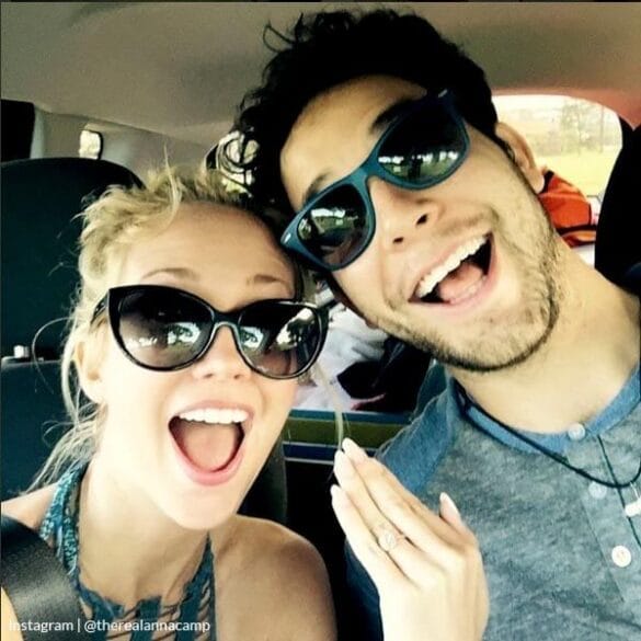 Anna and Skylar engaged! | Pitch Perfect pair share pics
