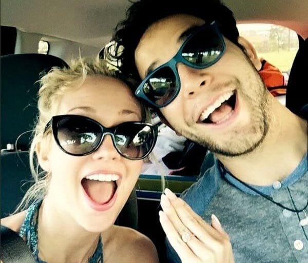 Anna and Skylar engaged! | Pitch Perfect pair share pics
