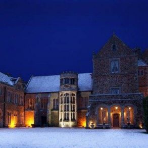 Have your winter wonderland wedding at Fawsley Hall