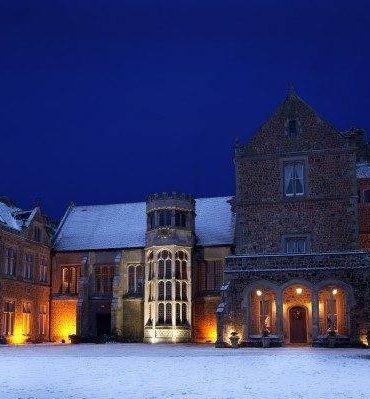 Have your winter wonderland wedding at Fawsley Hall