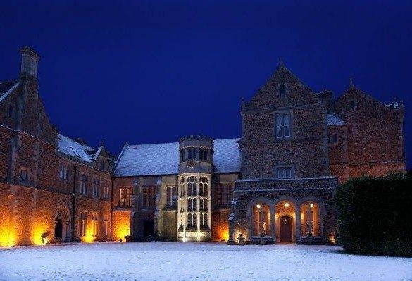 Have your winter wonderland wedding at Fawsley Hall