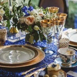 Mid-Century Glamour with a Regal Finish