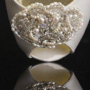 New couture wedding shoes by Freya Rose