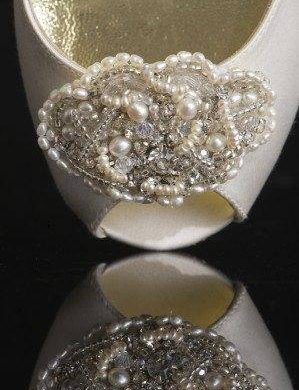 New couture wedding shoes by Freya Rose