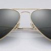 Ray-Ban Launches Solid 18K Gold Aviator Sunglasses