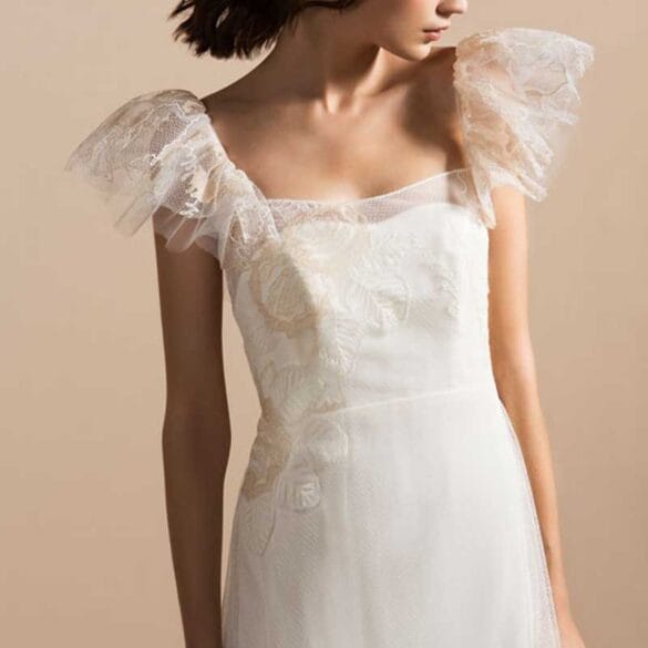Parisian Chic Bridal Gowns By Delphine Manivet