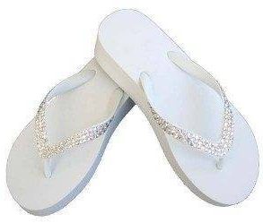 Swarovski Crystal Bridal Flip Flops