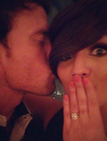 Frankie Sandford’s Engagment Ring