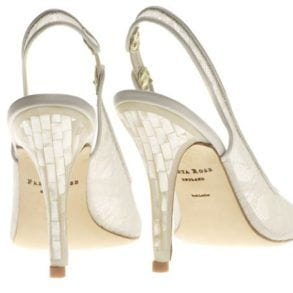 Wedding Shoe Designer Launch Mother Of Pearl Heel