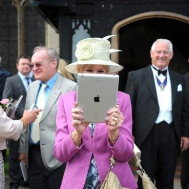 Apple IPad Wedding Photographer