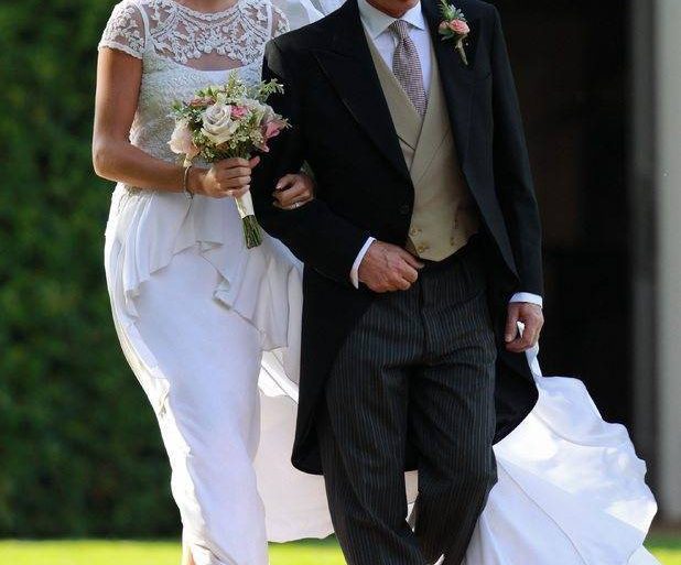 Millie Mackintosh Marries In Vintage Alice Temperley Gown
