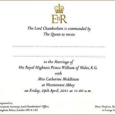 Wedding Stationery Inspiration From The Celebrities