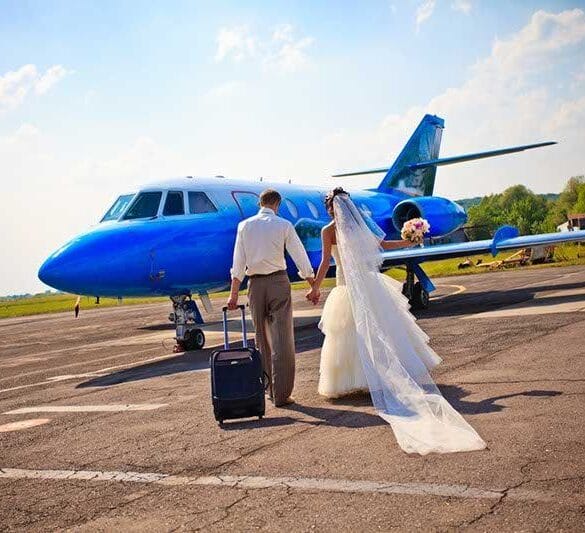 How To Put The Wow Into Weddings By Private Jet