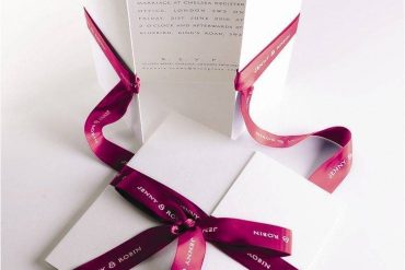 Bespoke Wedding Stationery by The Wren Press