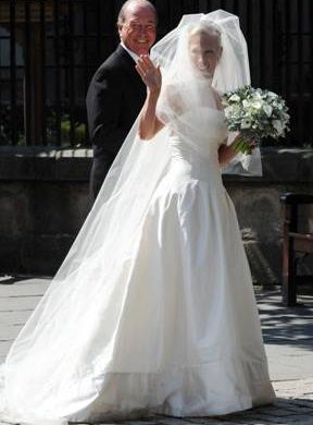 Zara Phillips Wedding Gown By Stewart Parvin