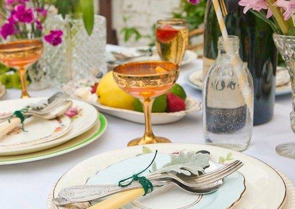 Vintage China Hire For Weddings