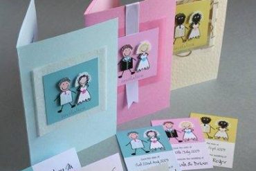 Custom Cookie Company Wedding Invitations