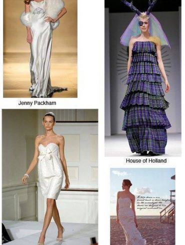 Weddings at London Fashion Week 2008