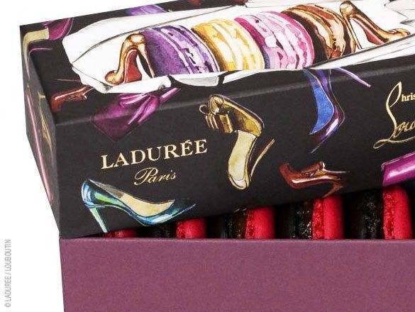 Christian Louboutin designs for Ladurée