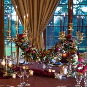 A festive feast at Hedsor House