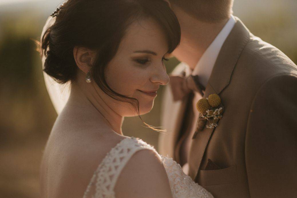 Villages & Vineyards – a Tuscan wedding The happy couple