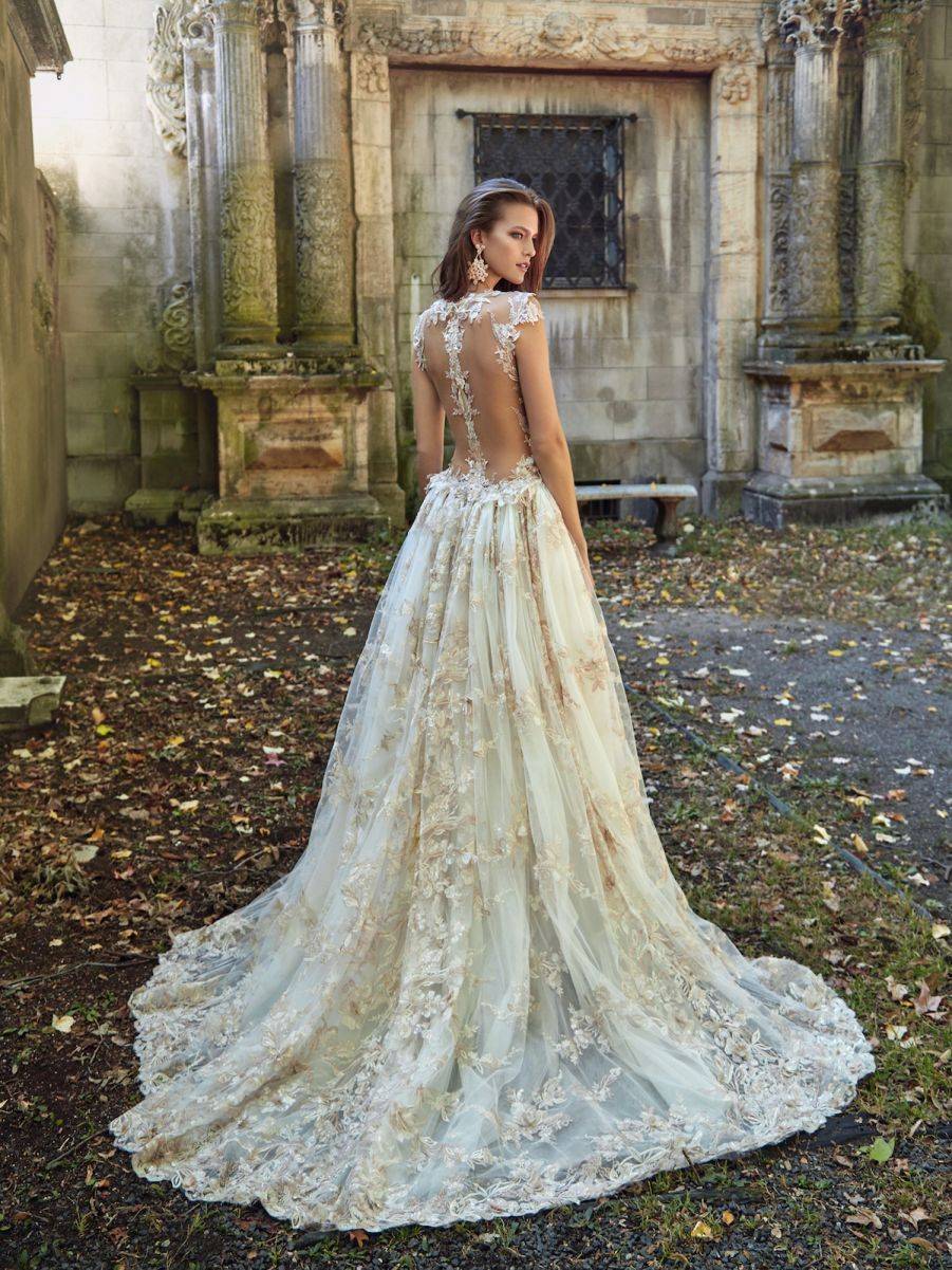 Gorgeous Galia – the new collection Lilyrose - a stunningly detailed, intricate back to this gown