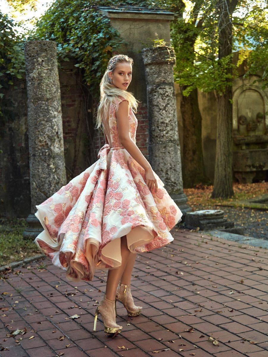 Gorgeous Galia – the new collection Maddie - Something a bit different - cute ruffled skirt and bold embellishment make this a real head turner