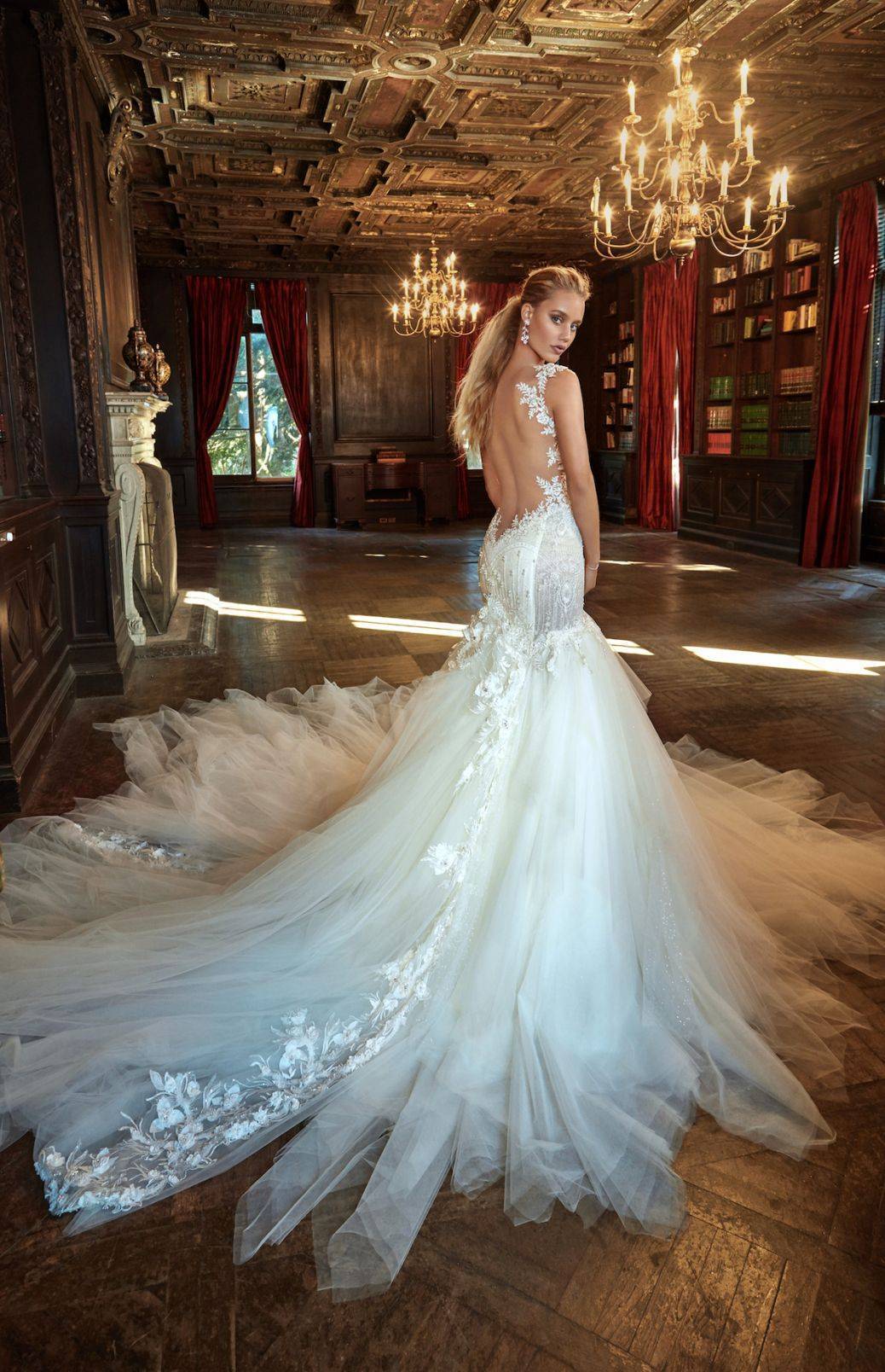 Gorgeous Galia – the new collection Suzanne - Abundant layers of fluffy tulle in a mermaid skirt with pretty detailing and a gorgeous dropped back