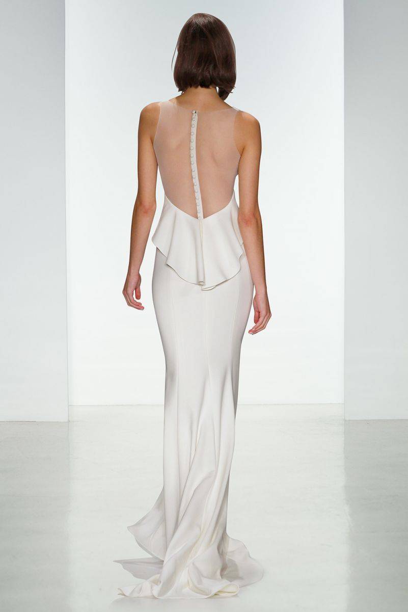 Elegant in its simplicity. by Amsale