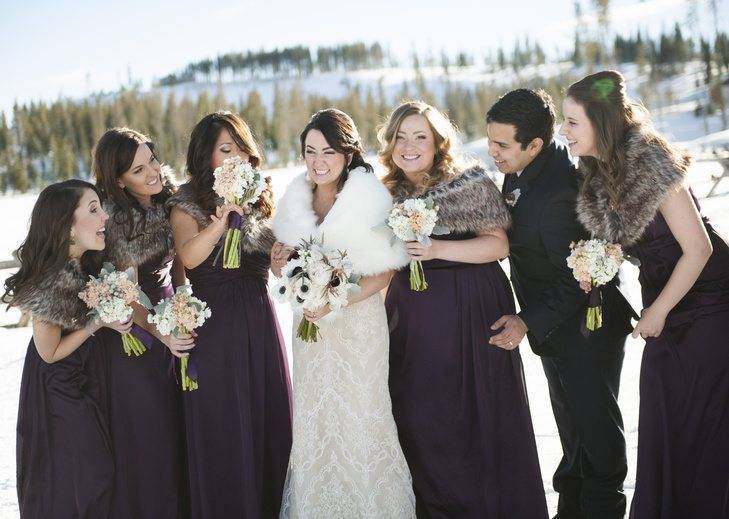 brinton 4 Co-ordinating wraps are a must! Photo: Brinton Studios