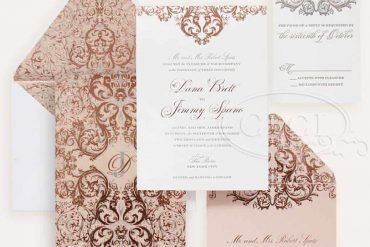 Hints of rose gold
