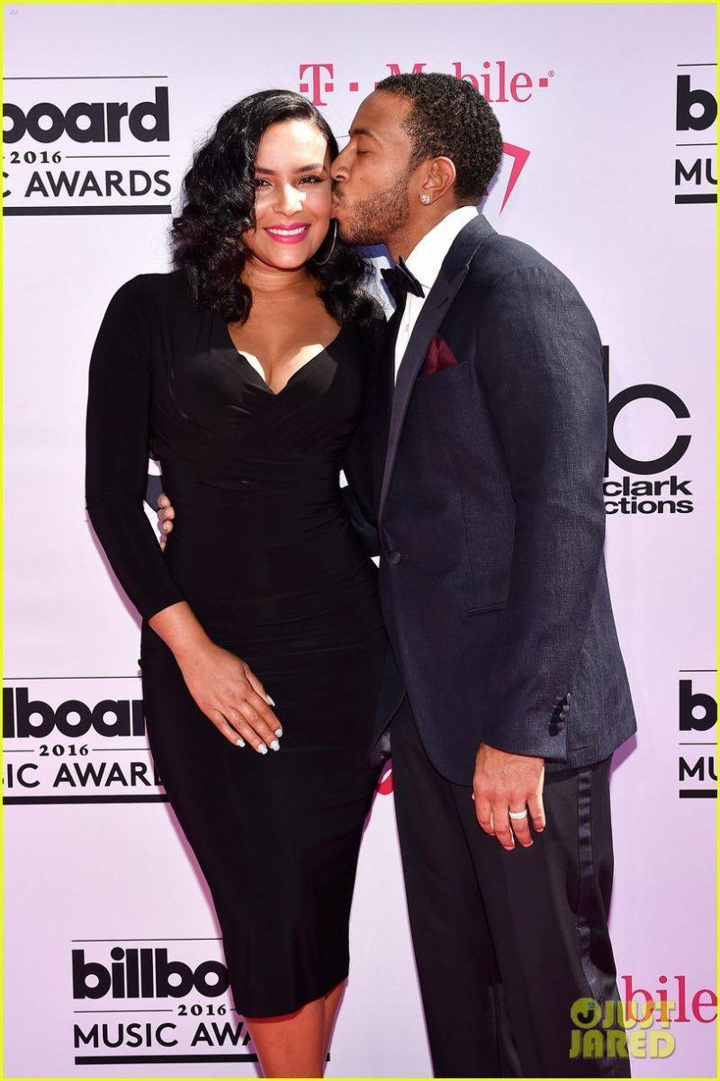 Photo by David Becker/Getty Images LAS VEGAS, NV - MAY 22: Model Eudoxie Mbouguiengue (L) and co-host Ludacris attend the 2016 Billboard Music Awards at T-Mobile Arena on May 22, 2016 in Las Vegas, Nevada. (Photo by David Becker/Getty Images)