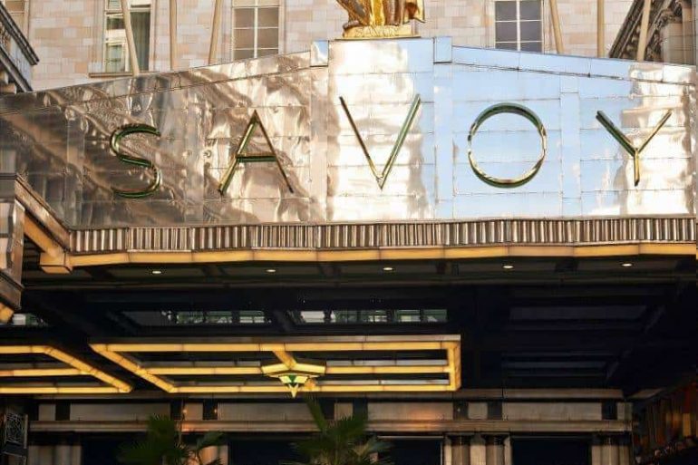 One fine day at The Savoy