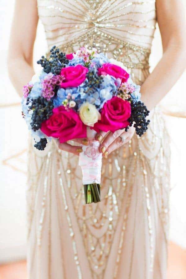 A Great Snow Sprinkled Gatsby wedding