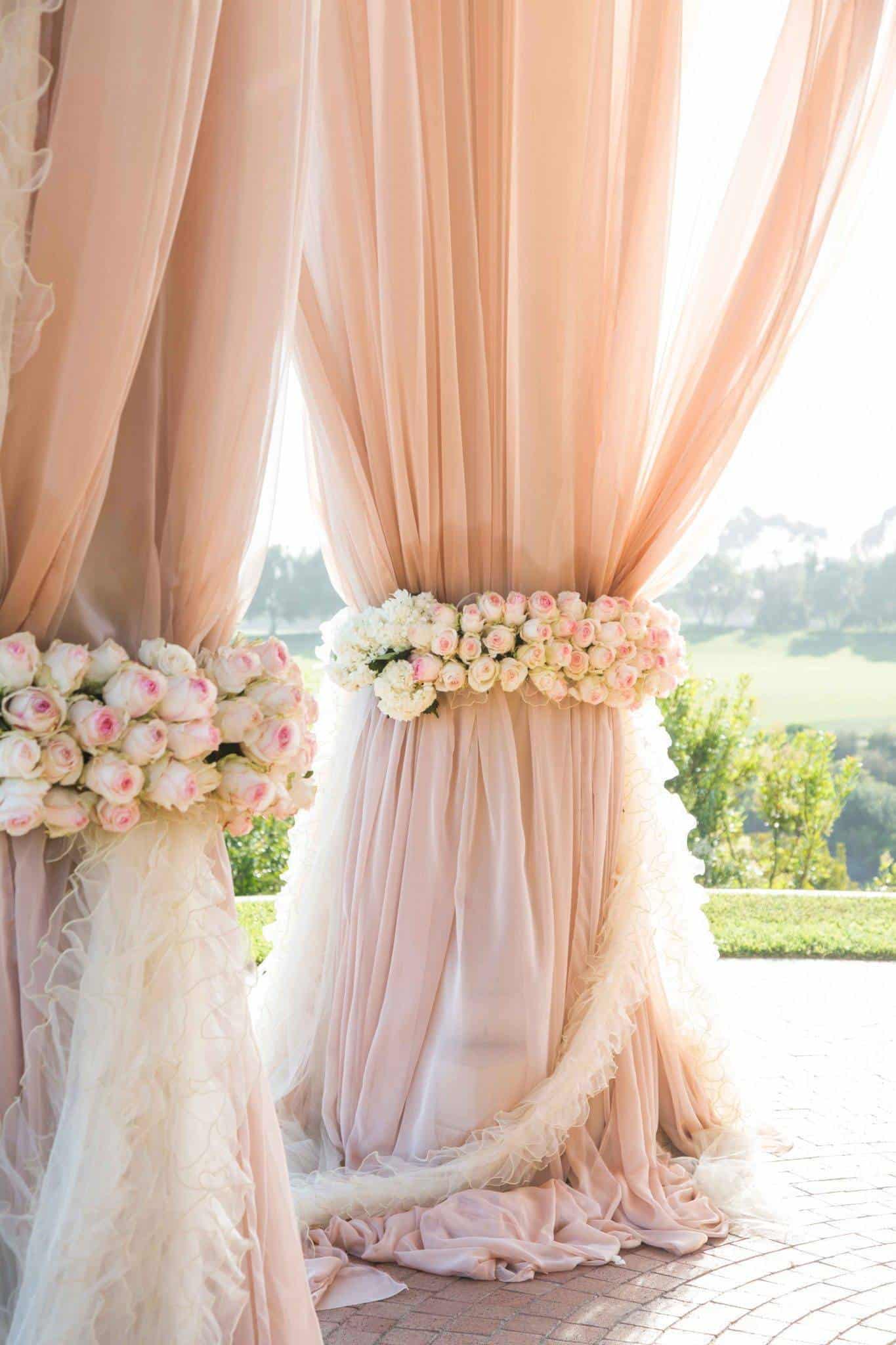 Bleached Blush Tones - shades of summer blush, blush colour palette, wedding colour palette