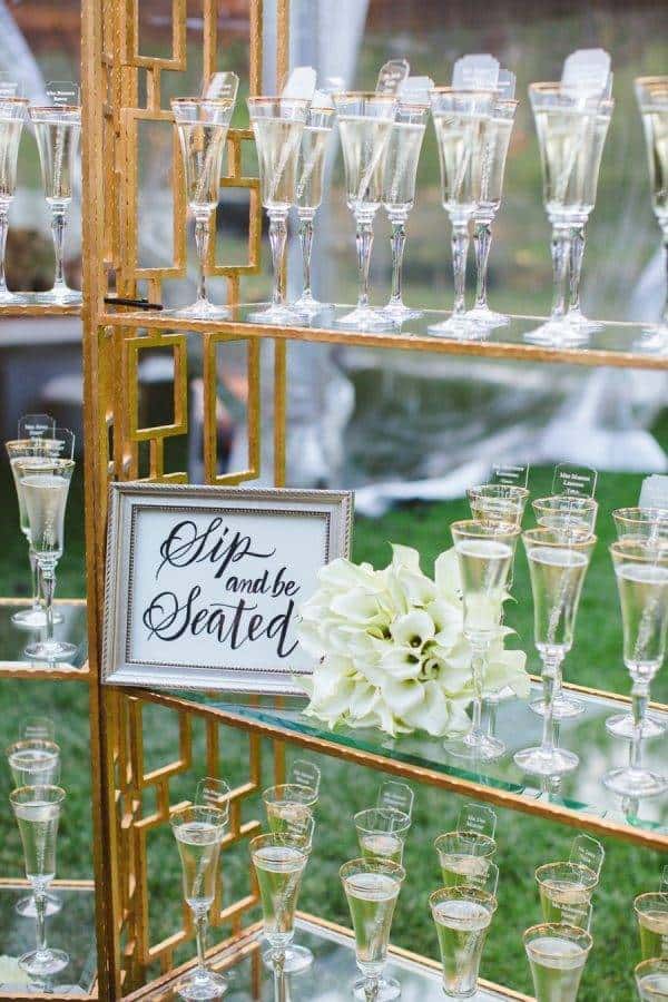 Cute and clever cards wedding place cards