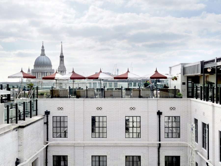 Review: The Ned - The roof terrace and pool