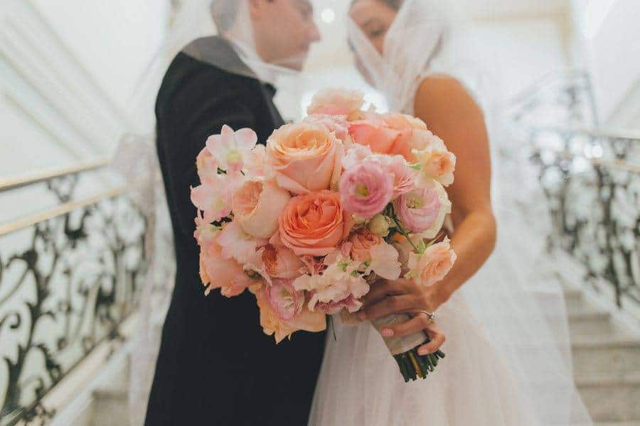Peach and Pink for an Outdoor Wedding