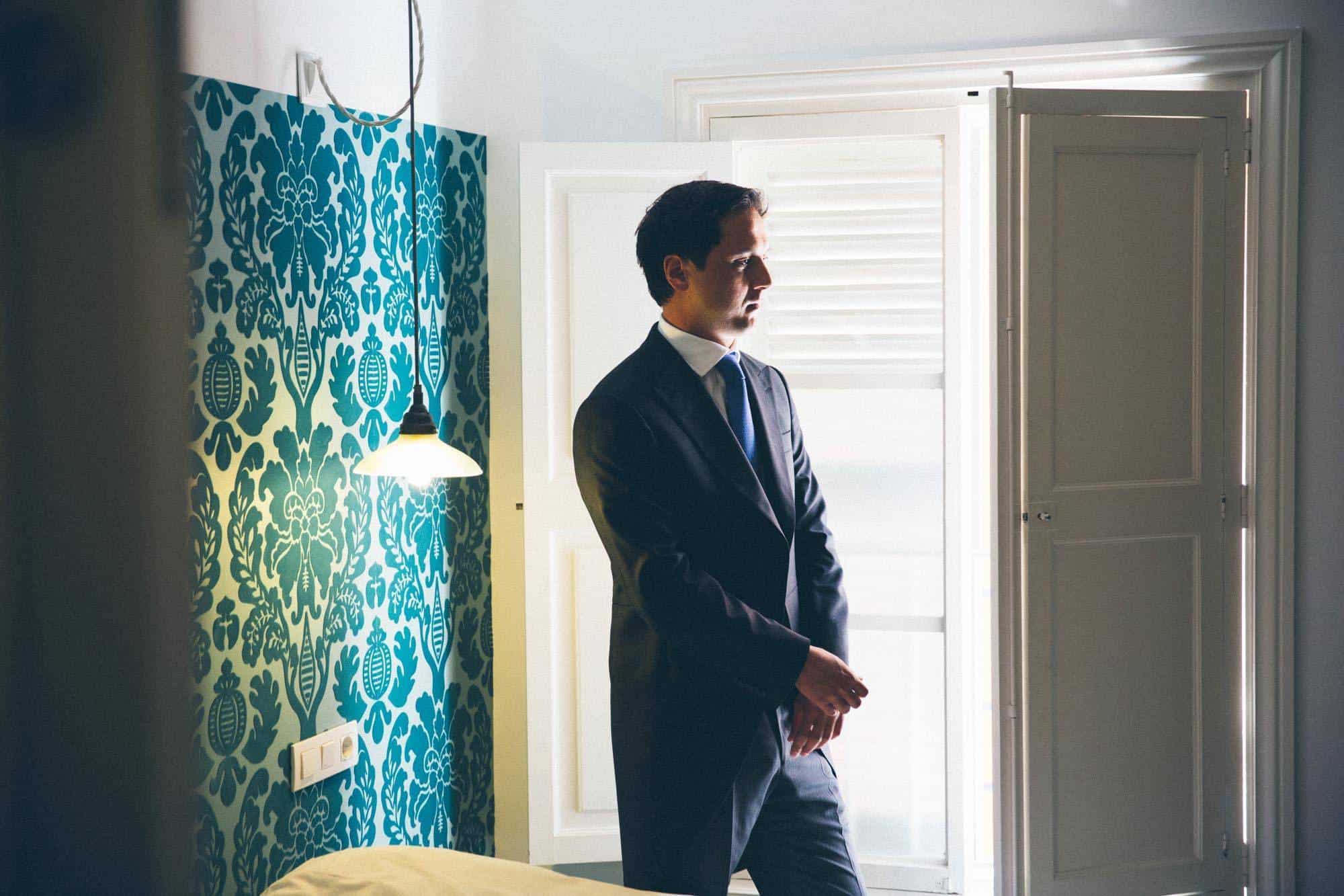 Married in Mallorca - Groom Getting ready