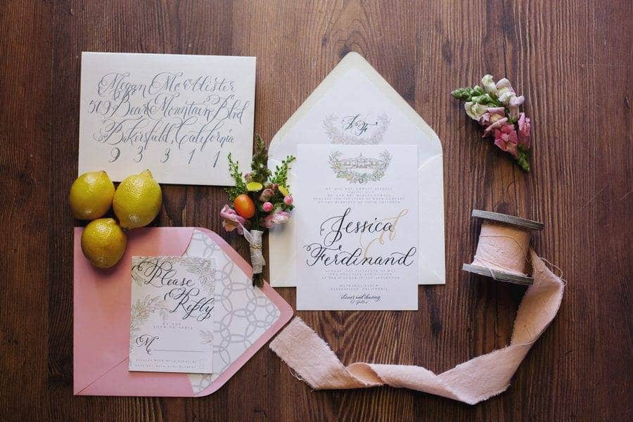 Pink florals and rustic vibes