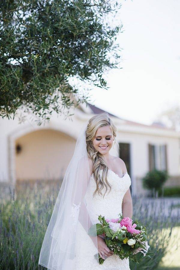 Pink florals and rustic vibes