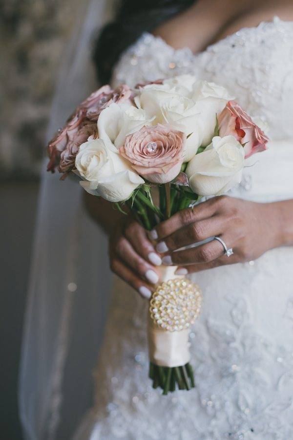 Waterfalls and White Roses